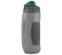 Fidlock - Twist Single Bottle 590 Antibacterial - Bidon vélo - 590 ml - transparent black / fidlock-logo