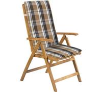 Fieldmann Coussin De Fauteuil Fdzn 9106, Creme Rayé Multicolore