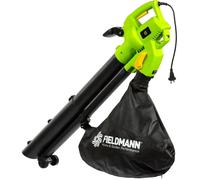 Fieldmann FZF 4008-E Aspirateur Souffleur Broyeur Électrique 3000 W pour Jardin, 240 km/h, Sac 45 L