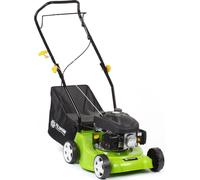 FIELDMANN FZR 4003-79BH Tondeuse à essence, largeur de coupe 40 cm, châssis en plastique, réglage de la hauteur de coupe - 3 positions 25, 40 et 55 mm