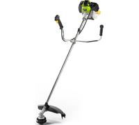 FIELDMANN FZS 4004-B Débroussailleuse, moteur à deux temps 43 cm3, largeur de coupe 43 cm, deux fils de 2,4 mm de diamètre, puissance max. du moteur 1,4kW
