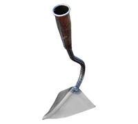 Fierudeng Jardinage Sarcloir | Shovel Métal Triangle Anti-Dérapant - Outil de Jardin Bineuse Motobineuse,pour Décompactage Tranchée Paysage Pelouse Jardin