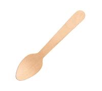 Fiesta GL038C Cuillèreà café en bois de bouleau, 110 mm