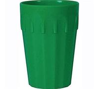 Fiesta Lot de 50 assiettes carrées compostables Vert 159 mm