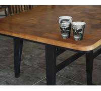 FIESTAS GUIRCA | 6 Gobelets Jetables Tête de Mort (240 ml) - Décoration de Table pour Fêtes d'Halloween et Célébrations Thématiques - Idéal pour Événements et Fêtes Magiques - Gris