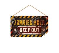 Fiestas GUiRCA Affiche Zombie en Bois