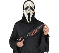 FIESTAS GUIRCA | Faux Couteau Ensanglanté de 37 cm - Accessoire pour Déguisement d’Halloween et Horreur - Fête Masquée Carnaval Adulte Enfant