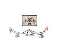 FIESTAS GUIRCA GUI19651 - Guirlande d'halloween Fantasy, 15 x 200 cm