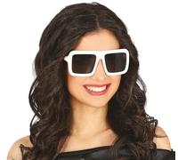 Fiestas Guirca Lunettes Carrées Blanches
