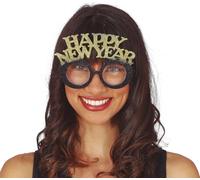 FIESTAS GUIRCA Lunettes Happy New Year Argent et Or SUD.
