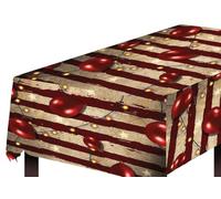 FIESTAS GUIRCA | Nappe de Clown Multicolore (137x274 cm) - Décoration de Table pour Fêtes d'Halloween Terrifiantes - Idéal pour Célébrations Effrayantes - Multicolore