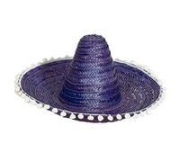 FIESTAS GUIRCA | Sombrero Mexicain en Paille (60 cm) - Accessoire de Fête pour Célébrations d'Été et Remises de Diplômes - Idéal pour Événements Thématiques du Mexique et Fêtes Déguisées