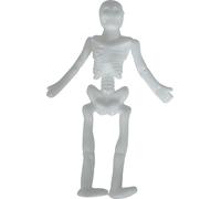 FIESTAS GUIRCA | Squelette Élastique (10 cm) - Accessoire Décoratif pour Halloween, Jour des Morts, Fêtes à Thème, Oktoberfest - Adultes Enfants