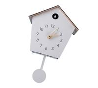 Fieuaah Horloge Murale Coucou, décor de nichoir analogique, CZ001 | Appel horaire des oiseaux, horloge à piles pour les murs du salon à l ' intérieur