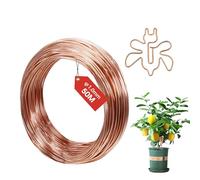 FIFIBANG Fil de Cuivre Émaillé 1.0mmX 50M, T2 Fil de Cuivre Nu, Fil de cuivre isolé Pur pour Soudure, Appareil, Artisanat DIY, Solénoïde