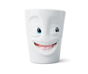 FIFTYEIGHT PRODUCTS Gobelet « WITZIG» - Édition Movie - (porcelaine, 350 ml, blanc, fabriqué en Allemagne)
