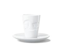 FIFTYEIGHT PRODUCTS Mug à expresso avec anse en porcelaine (80 ml), blanc, fabriqué en Allemagne