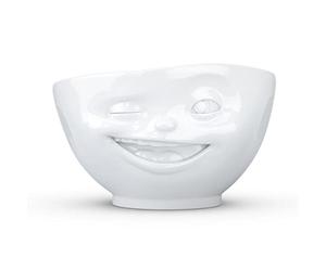 FIFTYEIGHT PRODUCTS Tasses/bols « Clignotant » (porcelaine, 500 ml, blanc, fabriqué en Allemagne)