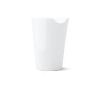 BHS FIFTYEIGHT Tasse à Café avec Marque de Morsure - Blanche - T023701