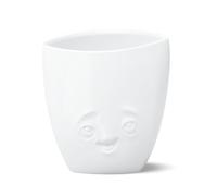 FIFTYEIGHT Products Vase « Entzückt » (Porcelaine, 21,5 x 5 x 18 cm, Blanc, fabriqué en Allemagne)