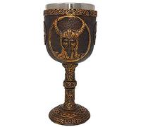 Figuren Shop GmbH Calice viking - Dieu nordique Loki | Figurine décorative fantasy