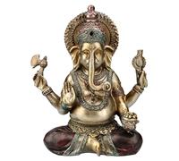 Figuren Shop GmbH Figurine Ganesha - 20 cm - Gardien de la prospérité - Décoration spirituelle pour la maison
