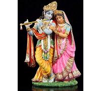 Figuren Shop GmbH Krishna et Radha Chiffres Multicolore - Hindu Dieux