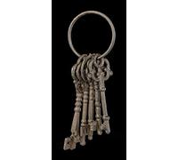 Figuren Shop GmbH Porte-clés médiéval - Dungeon Keys | Décoration antique, aspect rouillé, Rouille, 23 cm
