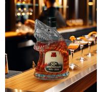Figurine 3D en forme de requin, bouteille vin, 300 ml, carafe à whisky verre, for bar et bureau(B)