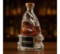 Figurine 3D en forme de requin, bouteille vin, 300 ml, carafe à whisky verre, for bar et bureau(E)
