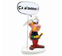 Figurine Asterix : Ca M'enerve Plastoy Jaune TU