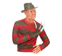 Figurine buste Monogram International Les Griffes De La Nuit Tirelire Freddy Krueger Rouge TU