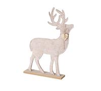 Figurine cerf LivingActive Maxim 35 cm Beige