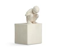 Figurine THE CURIOUS ONE 12,5 cm, blanc, grès, Kähler