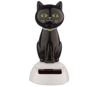 Puckator Puckator-FF113 Figurine Solaire, FF113, Black, 50 x 60 x 100 mm
