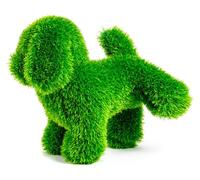Figurine Chien Gazon Faura Décoration Extérieure Réaliste Et Originale - Faura