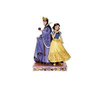 Figurine collection Blanche Neige et La Reine - Hauteur 21 cm - Largeur 15 cm - Profondeur 11 cm