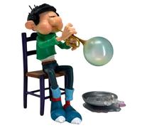 Figurine collection Plastoy Gaston Lagaffe, trompette à bulles de savon (2025)