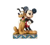Figurine de Collection Mickey et Pluto
