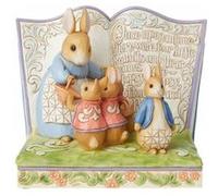 Figurine de collection Pierre Lapin Livre BEIGE G