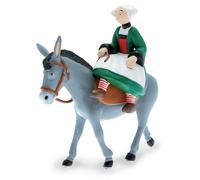Figurine de collection Plastoy Bécassine chevauchant un mulet (61013)