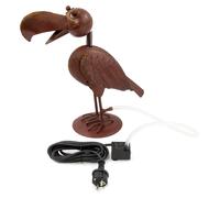 Figurine de corbeau en forme de gargouille pour bassin, fontaine, décoration de jardin