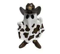Figurine de cowboy occidental - Sculpture hors-squelette effrayante | Modèle de collection de Cowboy, Décoration d'Halloween, Statues du shérif spectral pour spectr