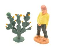 Figurine de crèche cachée de 7 cm. Retrouvez la figurine de Noël en urinant, pissant l'homme qui fait pipi. statuette chiant. ensemble de scène de nativité, figurines, jésus. 3 rois.