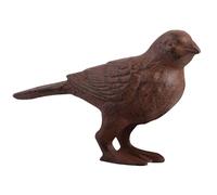Oiseau en fonte 12 cm déco jardin
