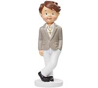 Figurine de décoration pour gâteau de communion et confirmation - Garçon en costume
