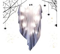 Figurine de fantôme Ornement Gothique Suspendable Avec Lumières LED Et Son