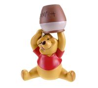 Figurine de jardin Winnie l'ourson 40 cm Figurine décorative en polyrésine pour jardin et terrasse - Adorable décor Disney avec pot à miel, 41,5 x 30,2 x 18,6 cm - Idée cadeau parfaite pour les fans