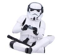 Figurine décoratif Nemesis Now Stormtrooper Royal Game On ! Blanc 10 cm