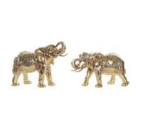 Figurine Décorative DKD Home Decor - Eléphant Doré